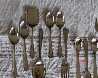 Assorted Vintage Cutlery Silverplate - choose your Lot