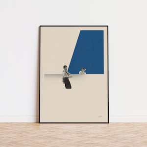 Chungking Express Inspired Poster | Mid Century Modern Poster | Minimalist Poster | Retro Art Print | Wall Art | Housewarming Gift