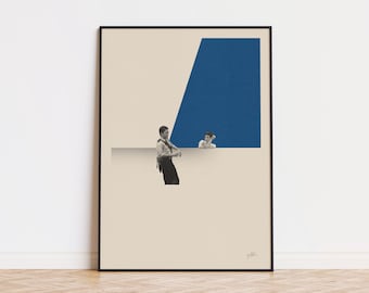 Chungking Express Inspired Poster | Mid Century Modern Poster | Minimalist Poster | Retro Art Print | Wall Art | Housewarming Gift