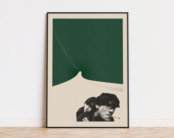 Fallen Angels Inspired Poster | Mid Century Modern Poster | Minimalist Poster | Retro Art Print | Wall Art | Wong Kar Wai Movie