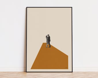 About Time Inspired Movie Poster | Mid Century Modern Poster | Minimalist Poster | Retro Art Print | Classic Movie Poster