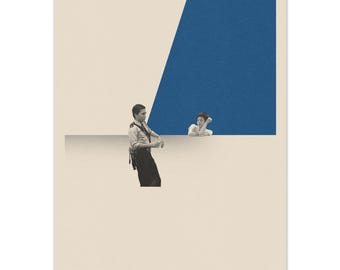 Chungking Express Inspired Poster | Mid Century Modern Poster | Minimalist Poster | Retro Art Print | Wall Art | Housewarming Gift