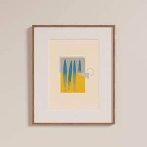 Sardine Print Art | Vintage Food Print | Mid Century Print | Modern Kitchen Wall Art | Retro Food Art