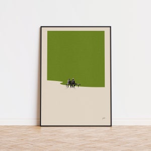 Good Will Hunting Inspiriertes Poster | Minimalistischer Kunstdruck | Retro Kunstdruck | Wandkunst | Einweihungsparty Geschenk | Vintage Filmposter