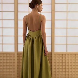 hip flare dress Solid Color Square Neck Flared Sleeve Slim Sexy Hip Dress