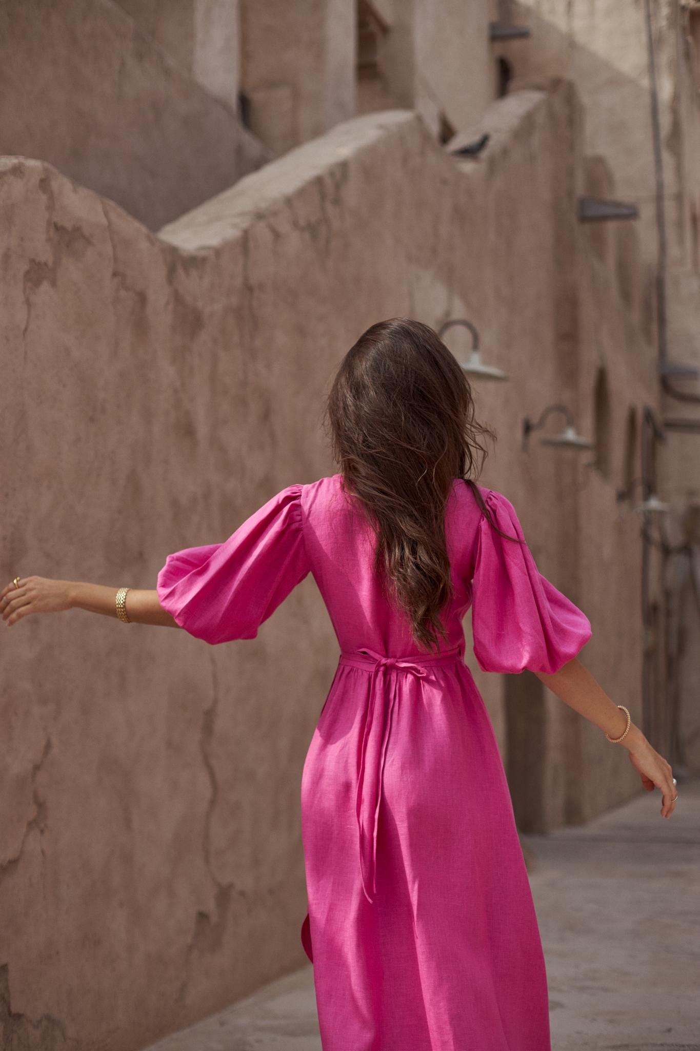 linen wrap dress etsy EMMA Linen Wrap Dress With Belt, Summer Sleeved Dress