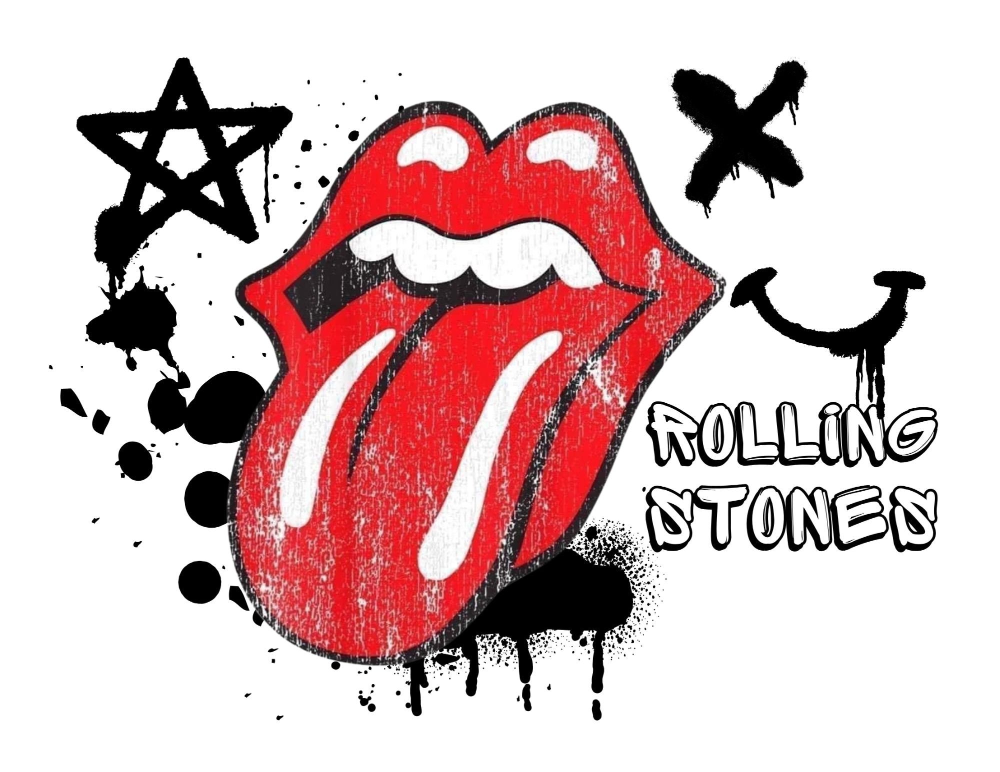 Rolling Stones Graffiti Png Graffiti Spray Png Graffiti Sublimation