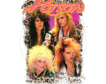 Poison Band PNG - Sublimation Design (Digital Download)
