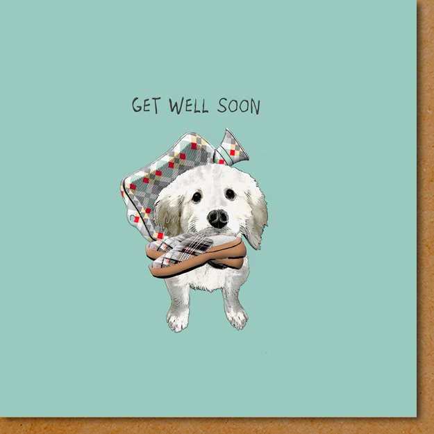 Get Well Soon Card -  Portugal