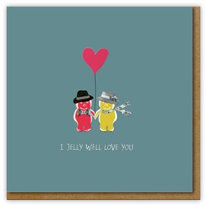 Card to say I love you, Cute Love Card for Anniversaries, Valentines & General Sharing the Love