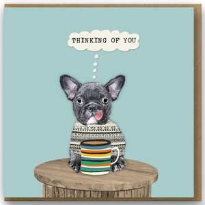 Thinking of You Dog card,  Pet Sympathy card