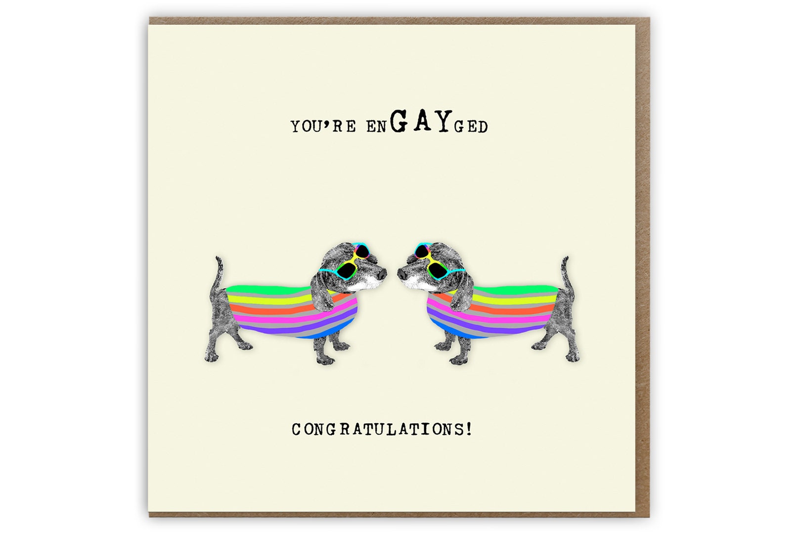 en-GAY-gement Party Tape Rainbow Pride 100' Caution Decoration Engagement  Gift