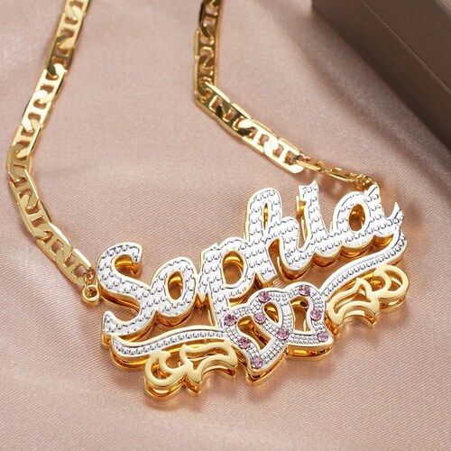 Custom Real 18K Gold Filled Stainless 