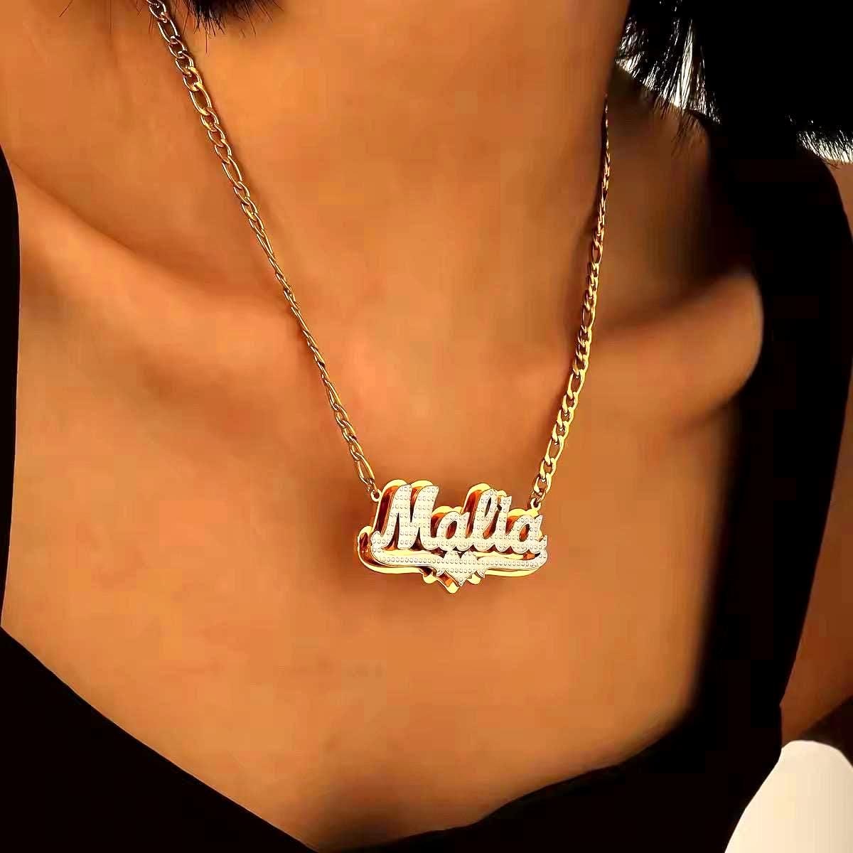 ♡ニコール♡ページ Nicole Name Necklace - Etsy Canada
