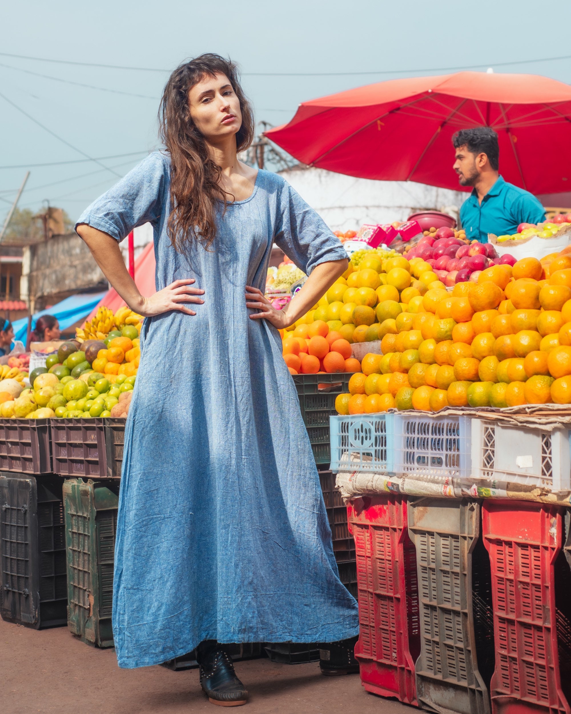 slim fit dress slacks Boho Maxi Dress main image 1