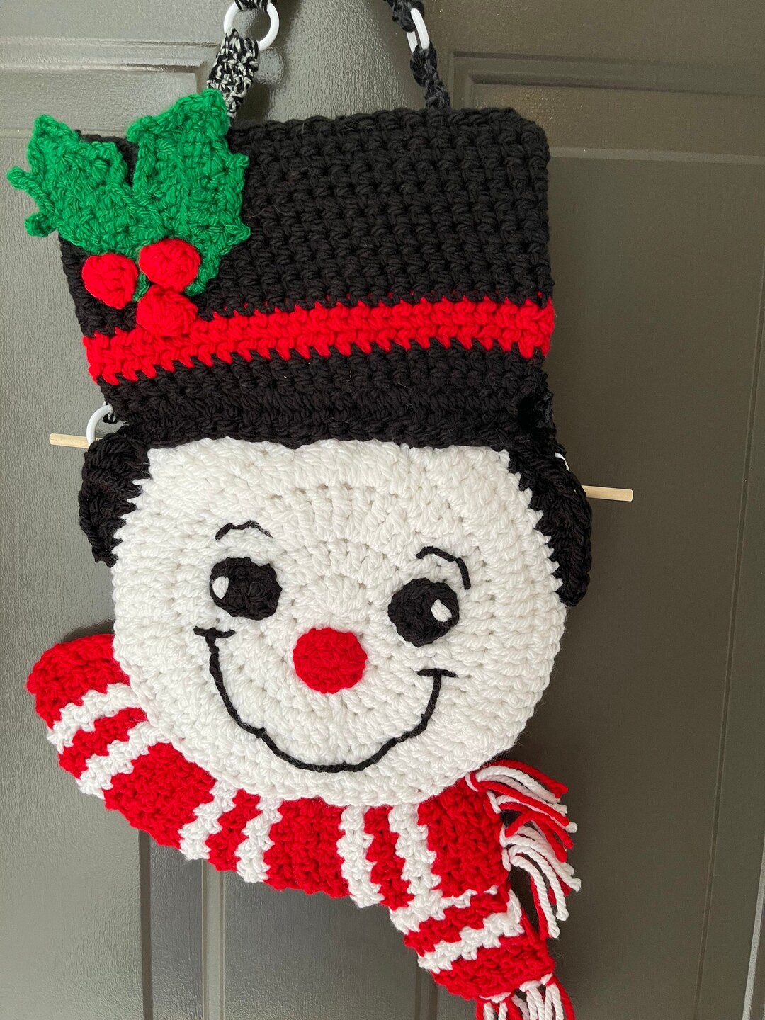 Snowman Door Hanger - Etsy