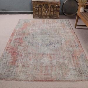 Vintage Turkish Rug, Handmade Anatolian Carpet, Unique Area Rug, Bohemian Style Decor, Living Room Rug, 0x0 ft Rug