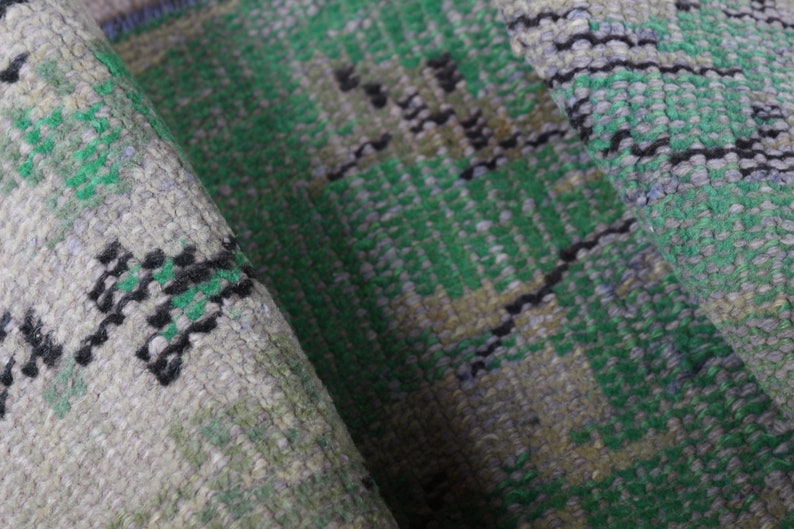 Turkish Rug, Vintage Rug, Round Rug, Small Rugs, Oushak Rugs, Rugs for