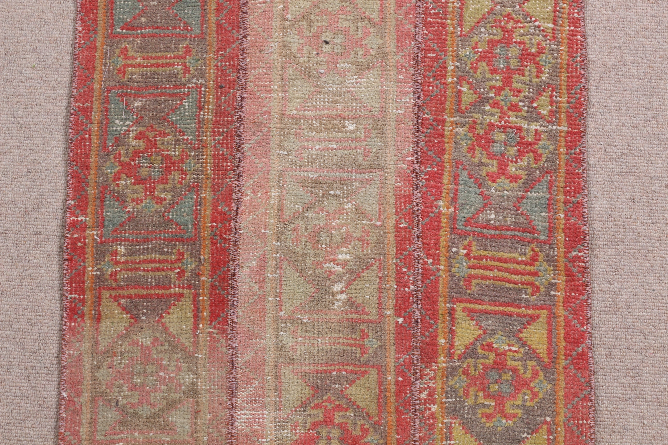 【3日間だけ値下げ】②未使用 トルコ　ラグ　パッチワーク　ヴィンテージ　絨毯 3日間だけ値下げ】②未使用 トルコ ラグ パッチワーク ヴィンテージ