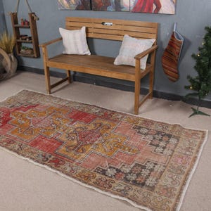 Vintage Rug, Area Rug, Turkish Rug, Anatolian Rug, Rugs For Living