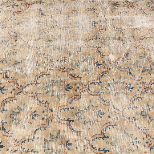 Area Carpet, Vintage Rug, Turkish Rug, Home Decor Rug, 55x82 inches Beige Rug, Office Indoor shops Rugs, Anatolian Bedroom Carpet, 1109