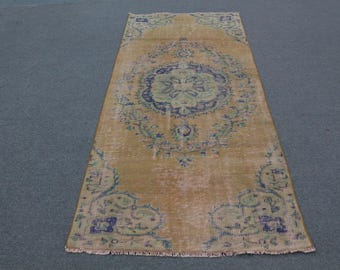 ヴィンテージトルコラグ 4 x 7フィート 115 x 228 cm - Etsy 日本