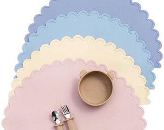 Non-slip silicone placemat