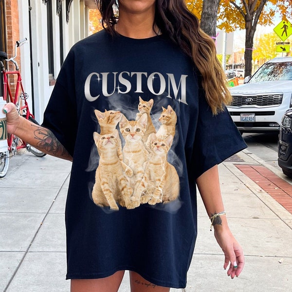 Custom Bootleg Pet Rap Tee | CUSTOM Your Own Bootleg Pet Idea Here | Vintage Graphic 90s T-shirt | Vintage Hoodie Graphic for Pets