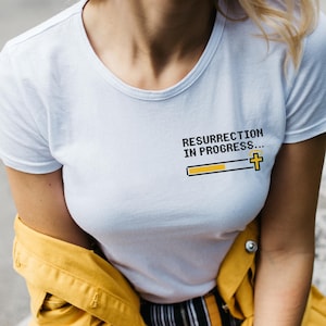 Christian Easter Shirt, Men Tee, Unisex Shirt, Women tee, Religious Holiday Top, Scripture Tee, Resurrection Sunday Shirt, Resurrection tee
