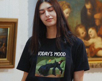 El estado de ánimo de hoy - Una chica decadente de Ramon Casas / Camiseta de regalo divertida / Sudadera con capucha artística / Regalo para ella