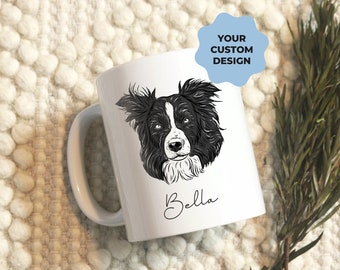 Custom Pet Mug | Personalized Dog Mug | Cat Coffee Cup | Personalized Pet Mugs | Custom Cat Mug | Gift for Her | Gift for Him | Dog Dad