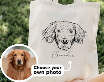Custom tote bag, Custom animal tote, custom grocery bag, Custom animal design tote bag, custom animal product