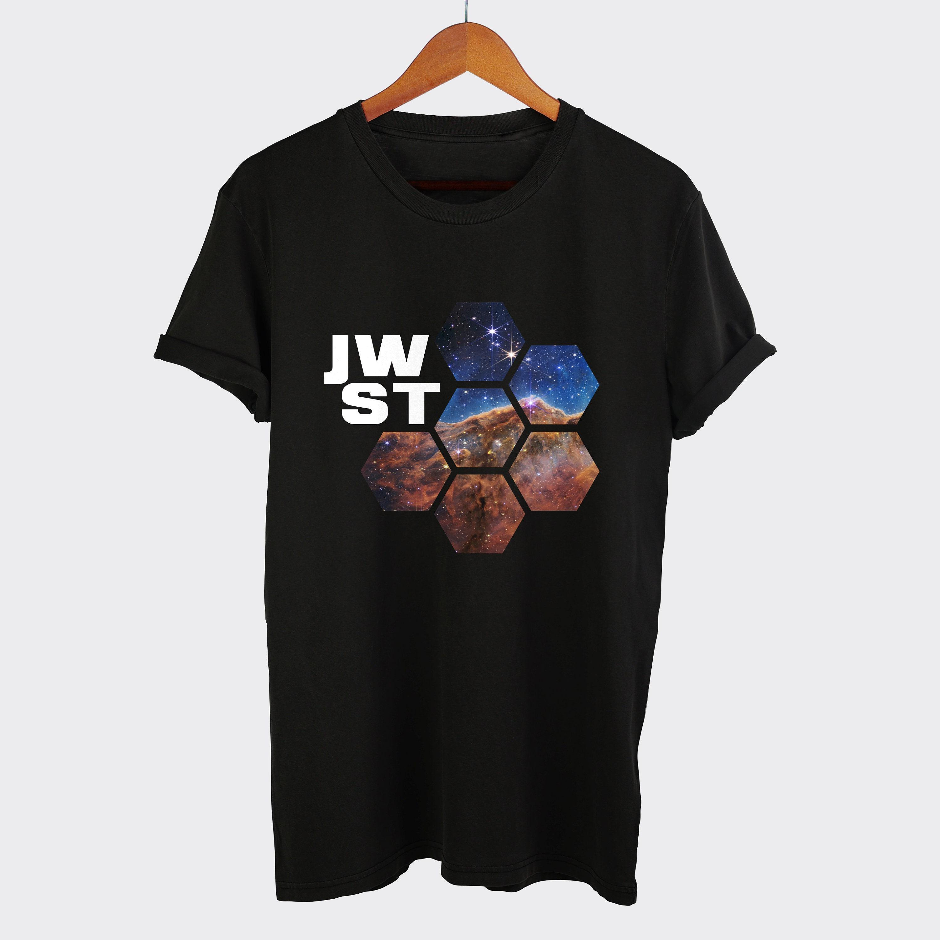 T-Shirt Astronauta Teschio Spaziale Uomo In Cotone Leggero