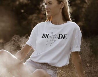 Rolig brud-T-shirt: Möhippa-present
