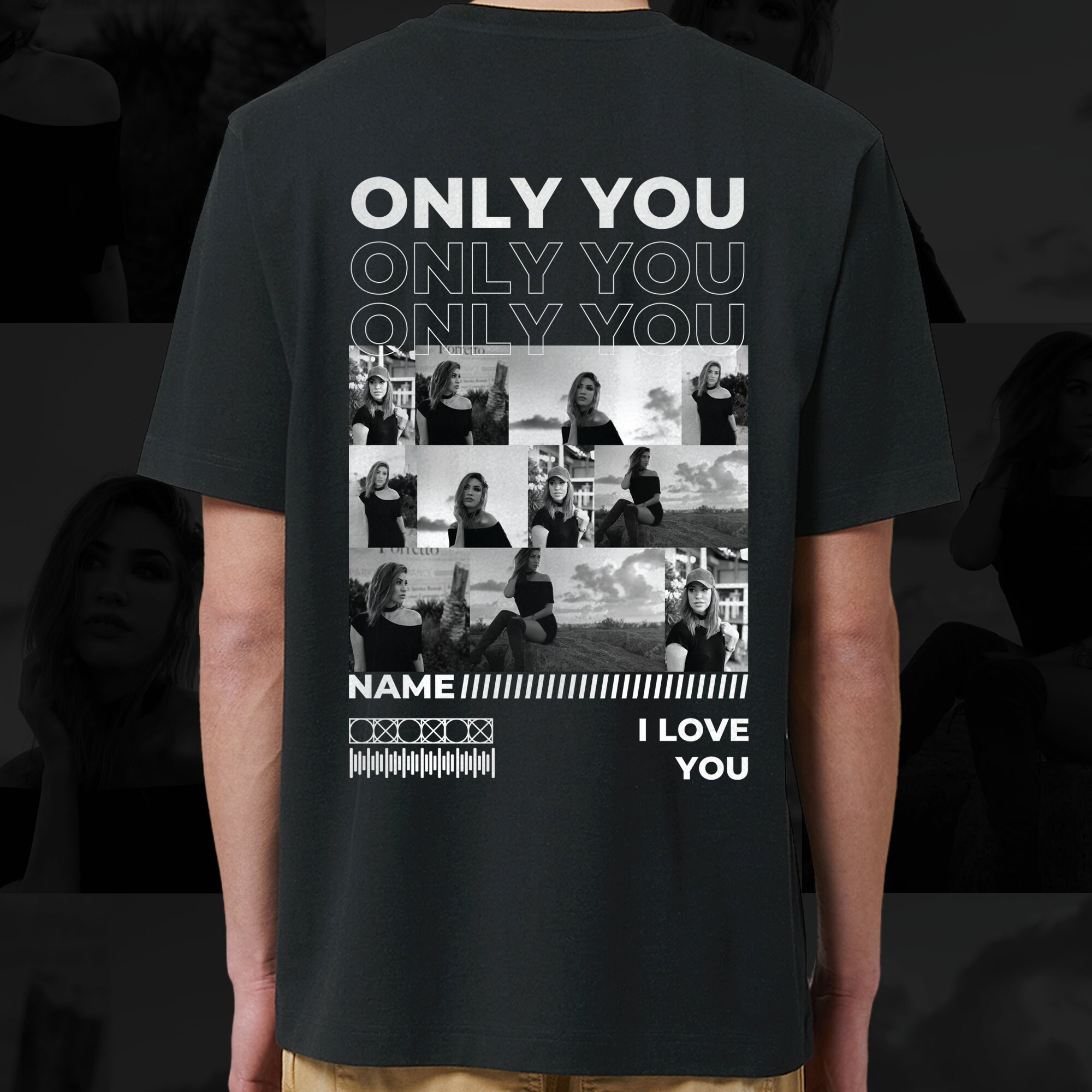 Custom Only You T-Shirt & Hoodie, Vintage 90s Graphic Tee, Unique Gift Idea for Him or Her