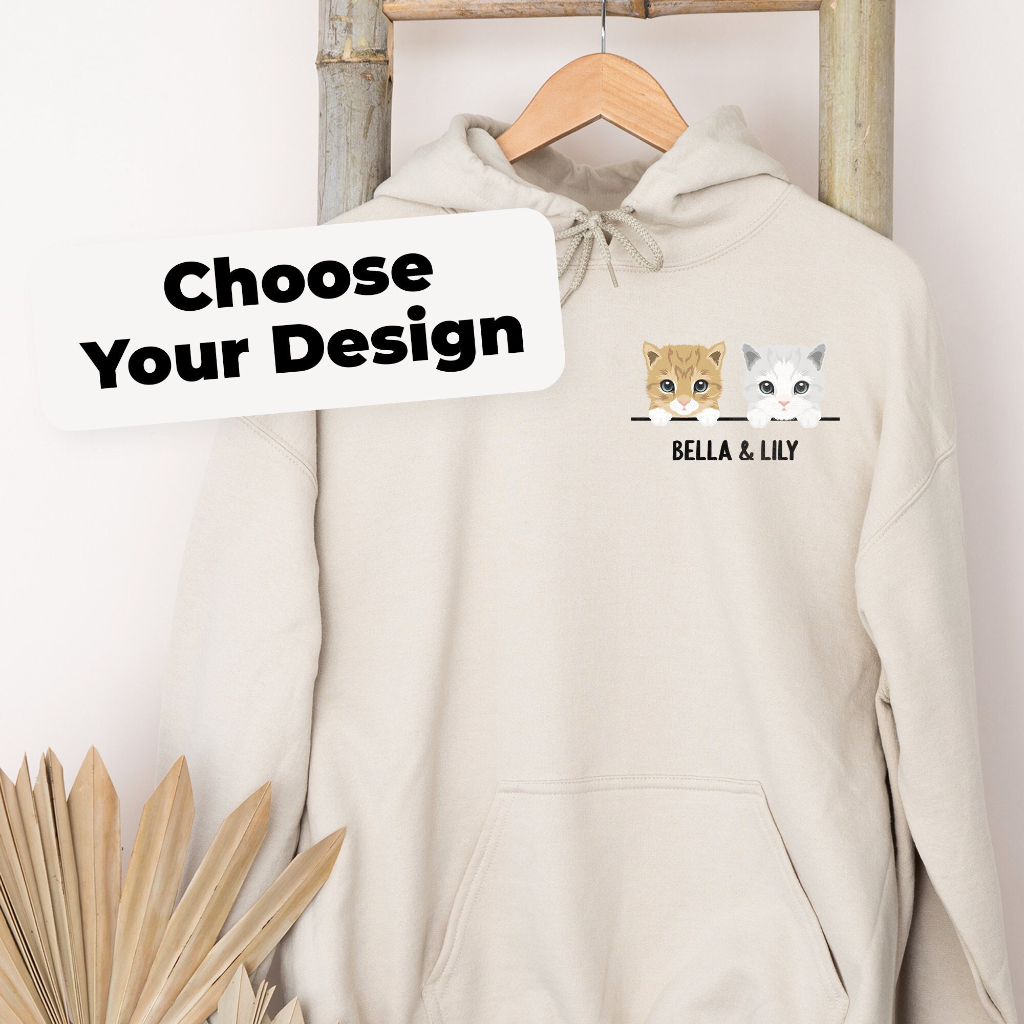 Cat hotsell face sweatshirt
