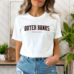 Outer Banks T-Shirt | North Carolina Outer Banks | Trendy Oversized T-Shirt | Aesthetic Shirt | Graphic Tumblr Shirt | Y2K T-Shirt