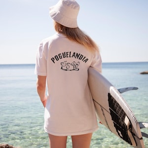 Outer Banks Poguelandia T-Shirt back print | Paradise on Earth | Outer Banks Movie
