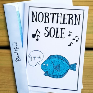 Tarjeta de cumpleaños hecha a mano de Northern Sole Soul