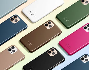 Personalisierte iPhone Hülle mit Monogramm