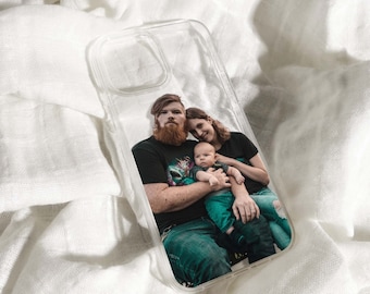 Custom Photo iPhone Case, Family Portrait, Personalized Gift