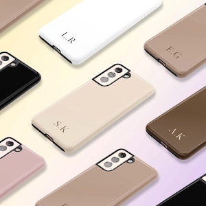 Nom personnalisé coque de téléphone, nom personnalisé Samsung Galaxy S23 S22 S21 S20 FE S10 Ultra Plus S10e Note 20 ultra 10 Plus