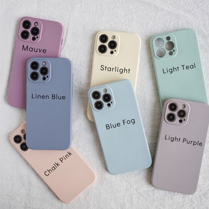 Coque en silicone pour iPhone 16 Pro max, coque pour iPhone 16 15 14 13 12 11 Pro Max, coque antichoc pour iPhone, couleurs unies