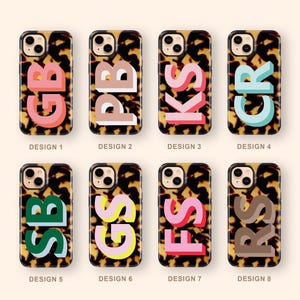 Coque personnalisée Initiale tortue pour iPhone 16, coque pour iPhone 16 Pro, iPhone 16 Pro Max, coque pour iPhone 11 12 XS XR