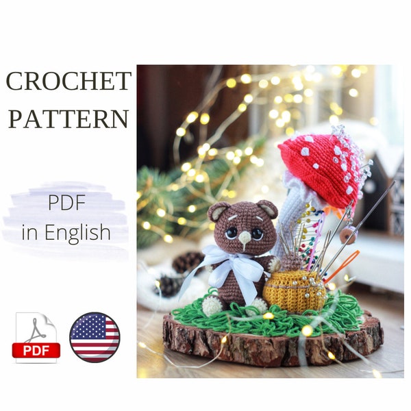 PINCUSHION Crochet Pattern doll, Pattern, PDF< English, Amigurumi