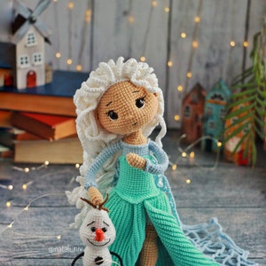 Set 2in1 Princess Amigurumi Doll Crochet Pattern PDF English Spain Amigurumi Handmade image 7