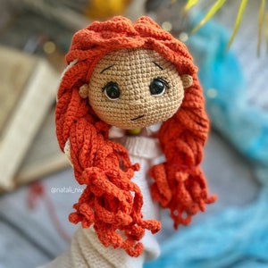 Set 2in1 Princess Amigurumi Doll Crochet Pattern PDF English Spain Amigurumi Handmade image 3