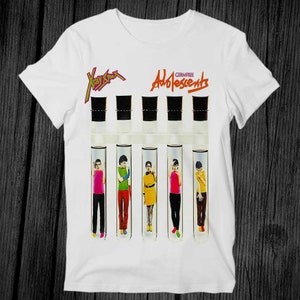 Xray Spex Germfree Adolescents Rock Punk T Shirt Unisex Adult Mens Womens Gift Cool Music Fashion Top Vintage Retro Tee G298