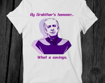Galaxy Quest By Grabthars Hammer What A Savings Bestseller T-shirt Unisex volwassen cadeau coole muziek mode top vintage retro T-shirt G470