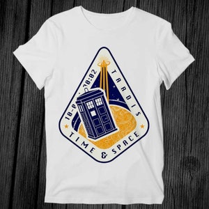 Doctor Who Tardis Time & Space Machine Box Best Seller T Shirt Unisex Adulto Regalo Cool Musica Moda Top Vintage Retro Tee G465
